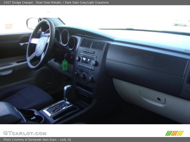 Silver Steel Metallic / Dark Slate Gray/Light Graystone 2007 Dodge Charger