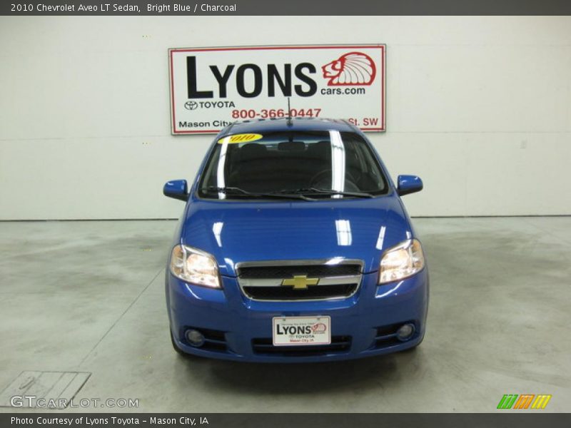 Bright Blue / Charcoal 2010 Chevrolet Aveo LT Sedan