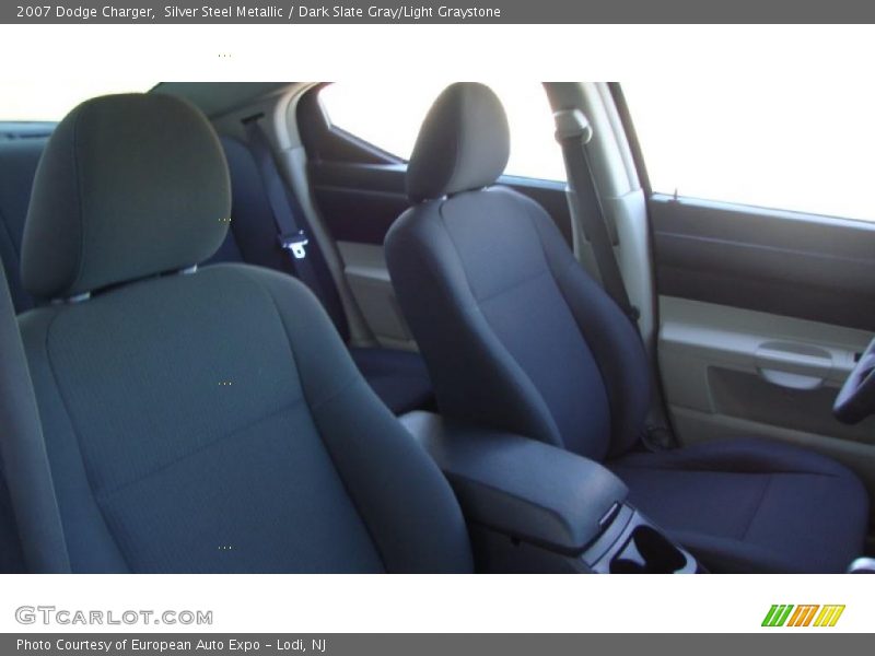 Silver Steel Metallic / Dark Slate Gray/Light Graystone 2007 Dodge Charger