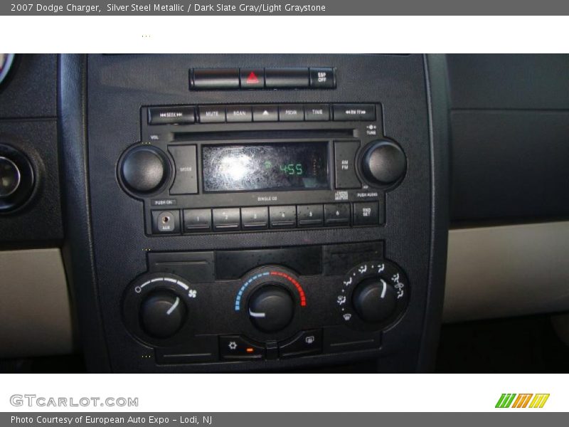 Silver Steel Metallic / Dark Slate Gray/Light Graystone 2007 Dodge Charger