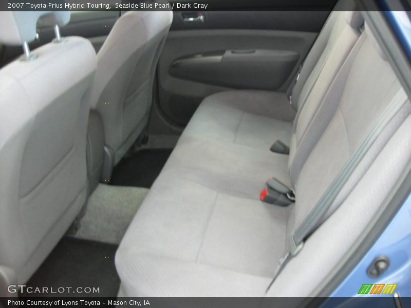 Seaside Blue Pearl / Dark Gray 2007 Toyota Prius Hybrid Touring