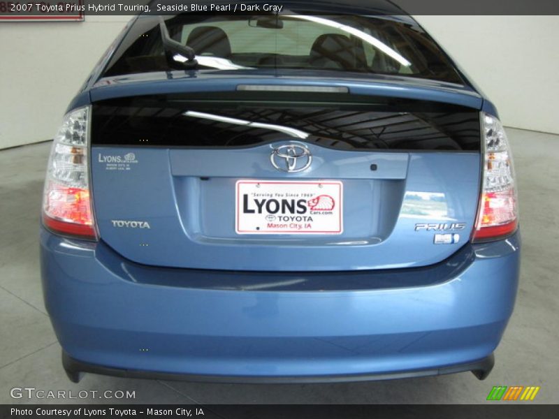 Seaside Blue Pearl / Dark Gray 2007 Toyota Prius Hybrid Touring