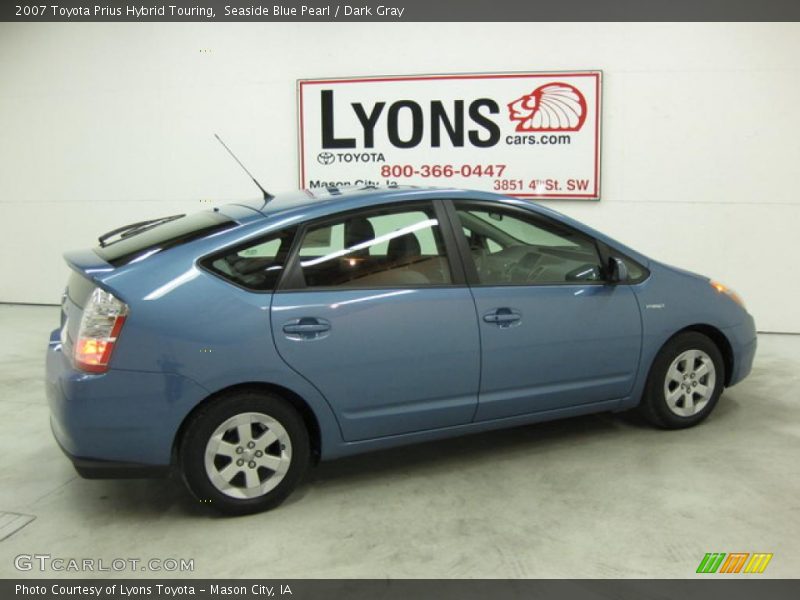 Seaside Blue Pearl / Dark Gray 2007 Toyota Prius Hybrid Touring