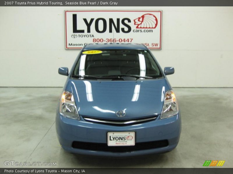 Seaside Blue Pearl / Dark Gray 2007 Toyota Prius Hybrid Touring