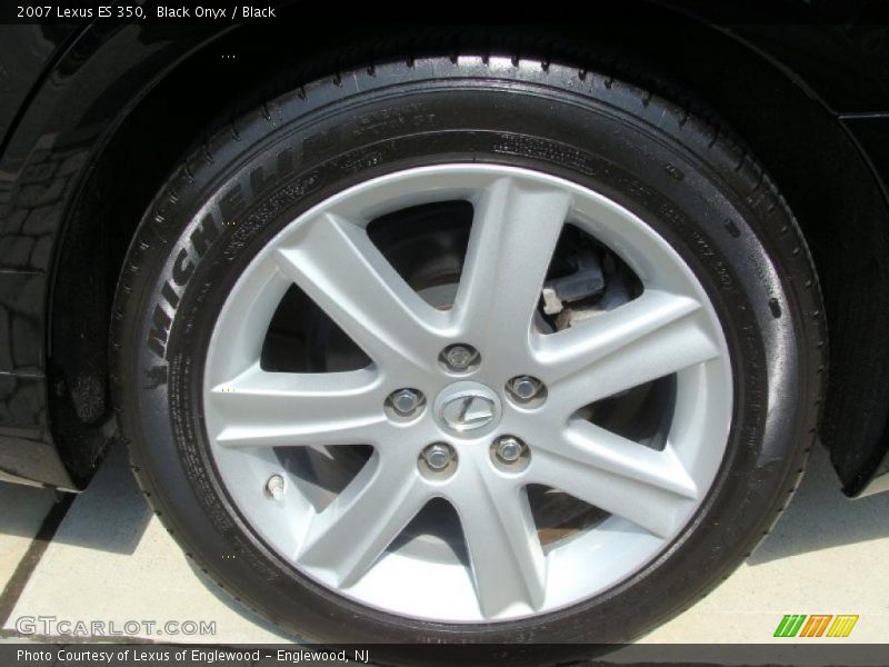 Black Onyx / Black 2007 Lexus ES 350