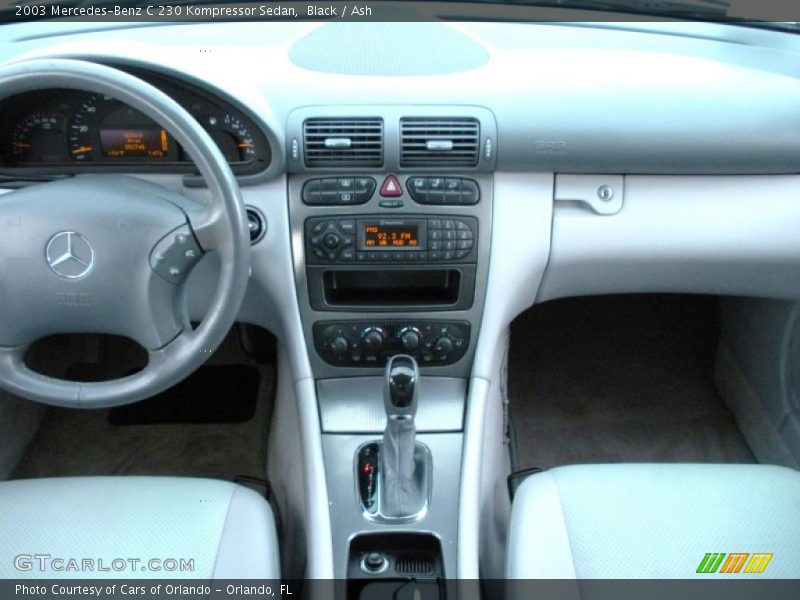 Black / Ash 2003 Mercedes-Benz C 230 Kompressor Sedan