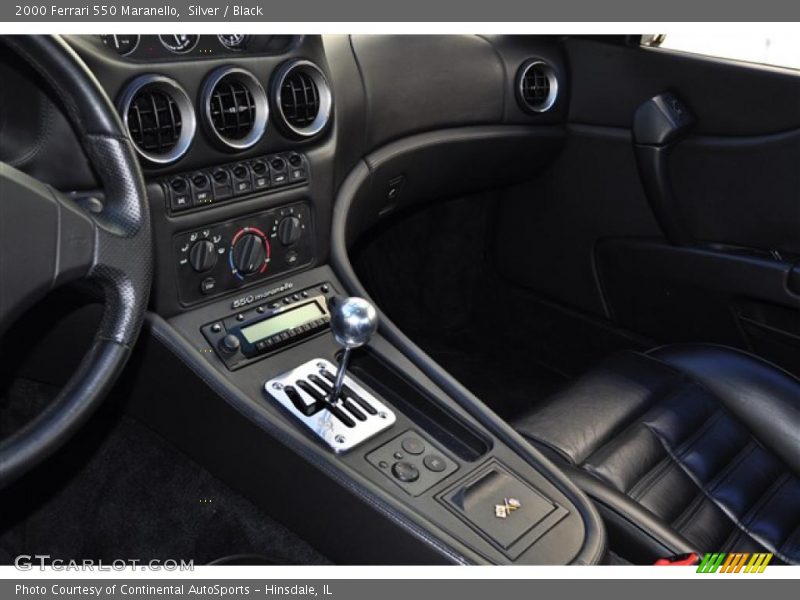 Silver / Black 2000 Ferrari 550 Maranello