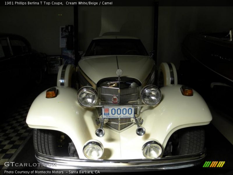 Cream White/Beige / Camel 1981 Phillips Berlina T Top Coupe