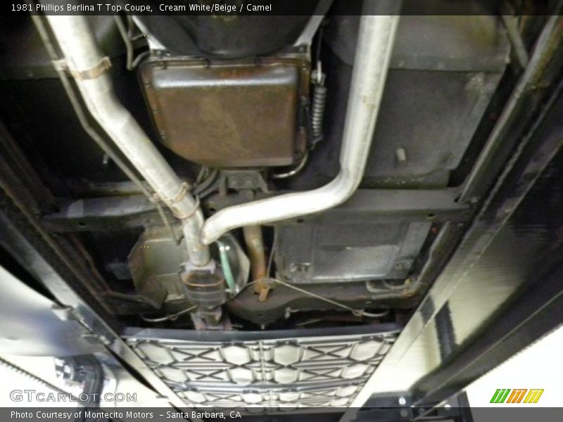 Cream White/Beige / Camel 1981 Phillips Berlina T Top Coupe