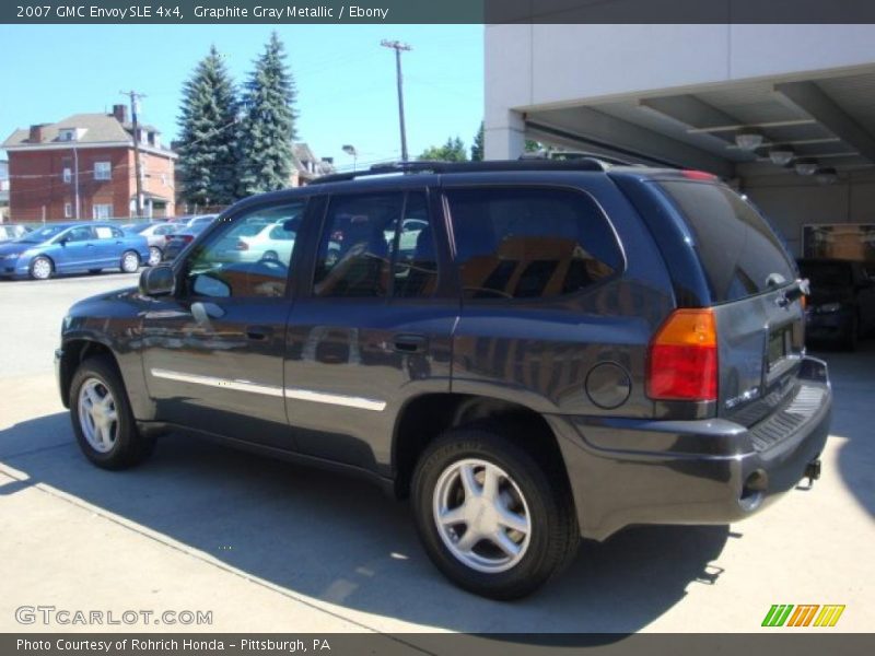 Graphite Gray Metallic / Ebony 2007 GMC Envoy SLE 4x4