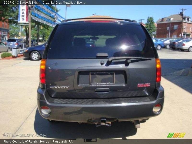 Graphite Gray Metallic / Ebony 2007 GMC Envoy SLE 4x4