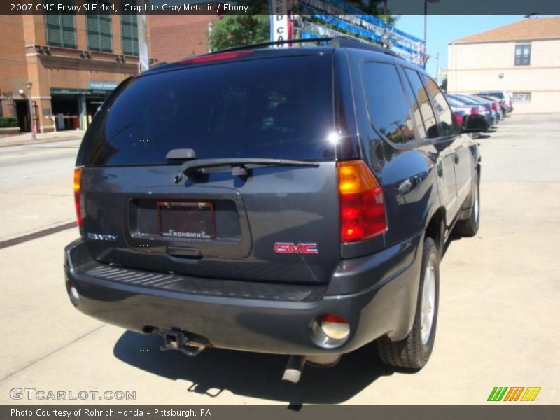 Graphite Gray Metallic / Ebony 2007 GMC Envoy SLE 4x4