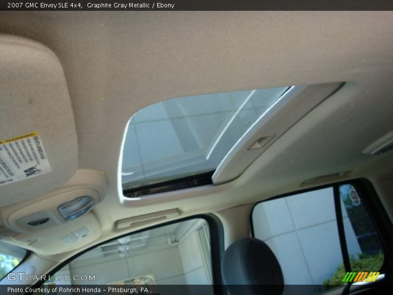 Graphite Gray Metallic / Ebony 2007 GMC Envoy SLE 4x4