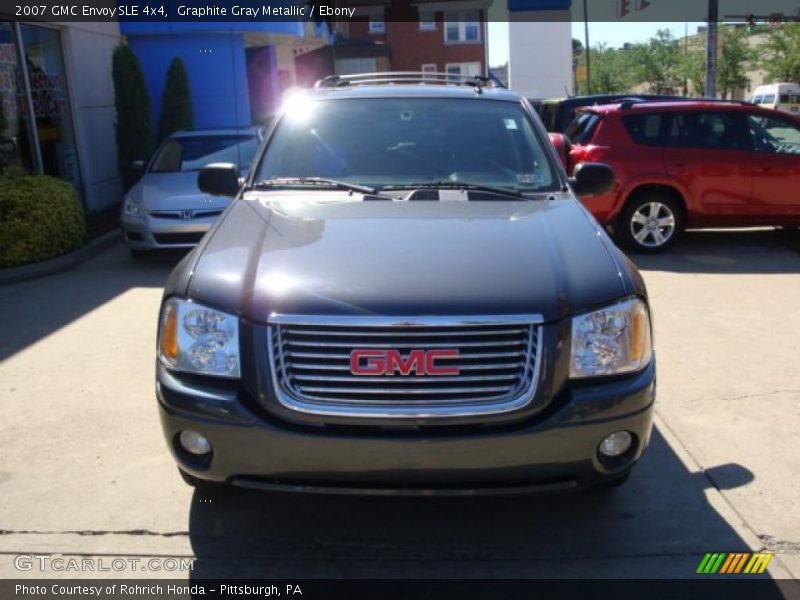Graphite Gray Metallic / Ebony 2007 GMC Envoy SLE 4x4