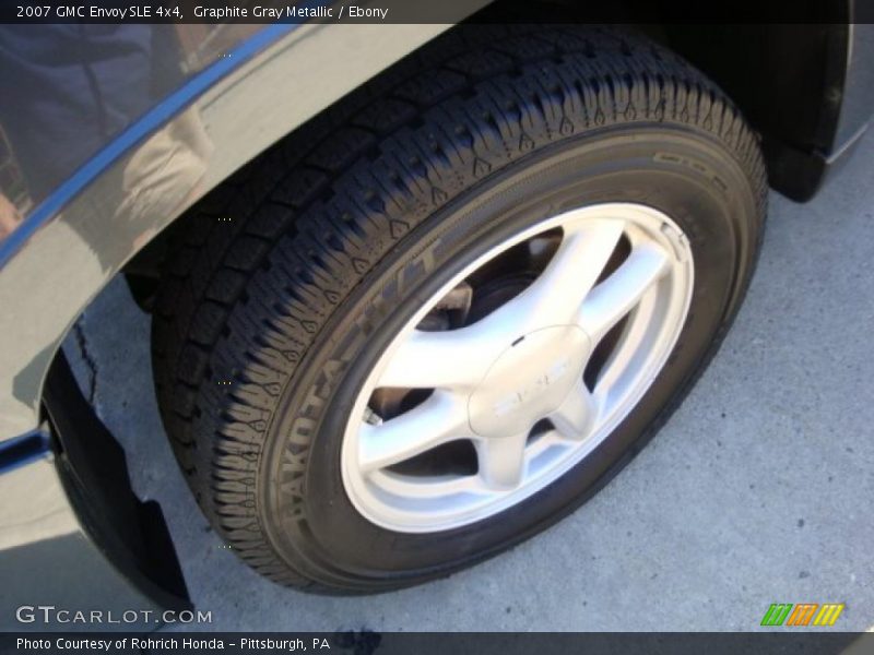 Graphite Gray Metallic / Ebony 2007 GMC Envoy SLE 4x4