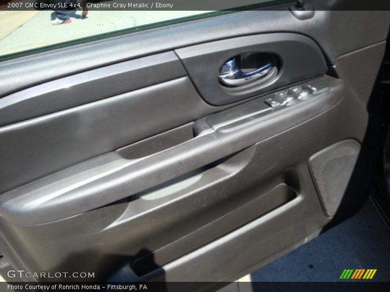 Graphite Gray Metallic / Ebony 2007 GMC Envoy SLE 4x4