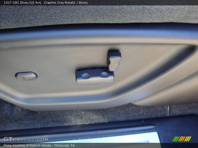 Graphite Gray Metallic / Ebony 2007 GMC Envoy SLE 4x4
