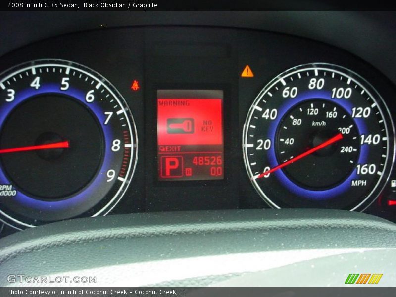 Black Obsidian / Graphite 2008 Infiniti G 35 Sedan