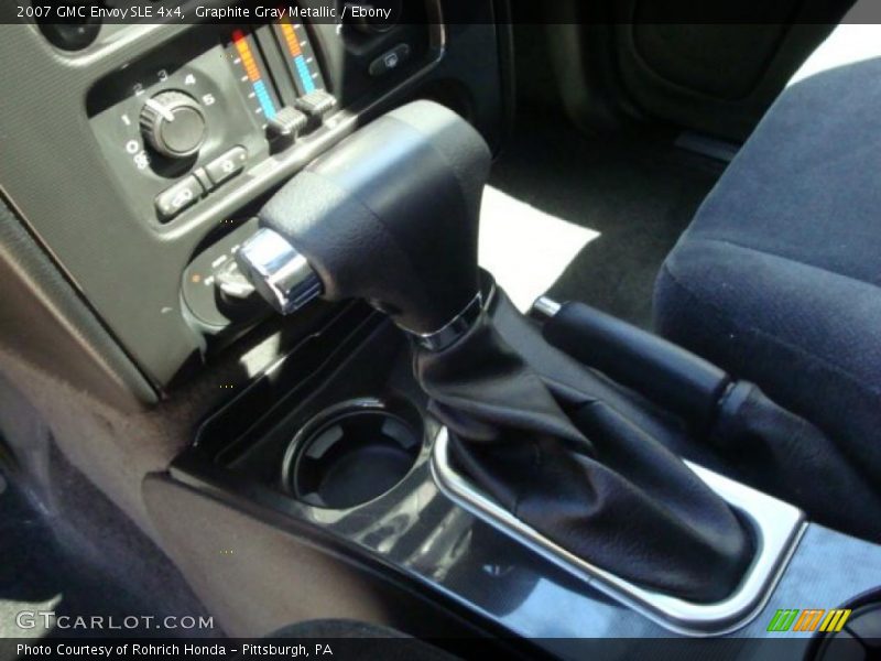 Graphite Gray Metallic / Ebony 2007 GMC Envoy SLE 4x4