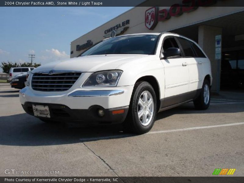 Stone White / Light Taupe 2004 Chrysler Pacifica AWD