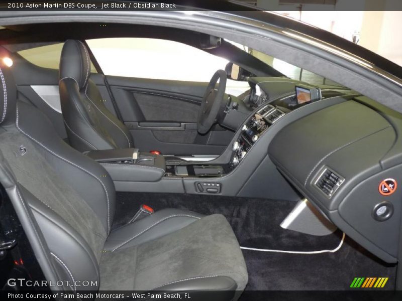 Jet Black / Obsidian Black 2010 Aston Martin DBS Coupe