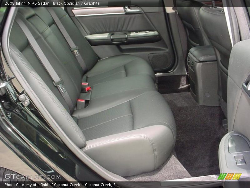 Black Obsidian / Graphite 2008 Infiniti M 45 Sedan