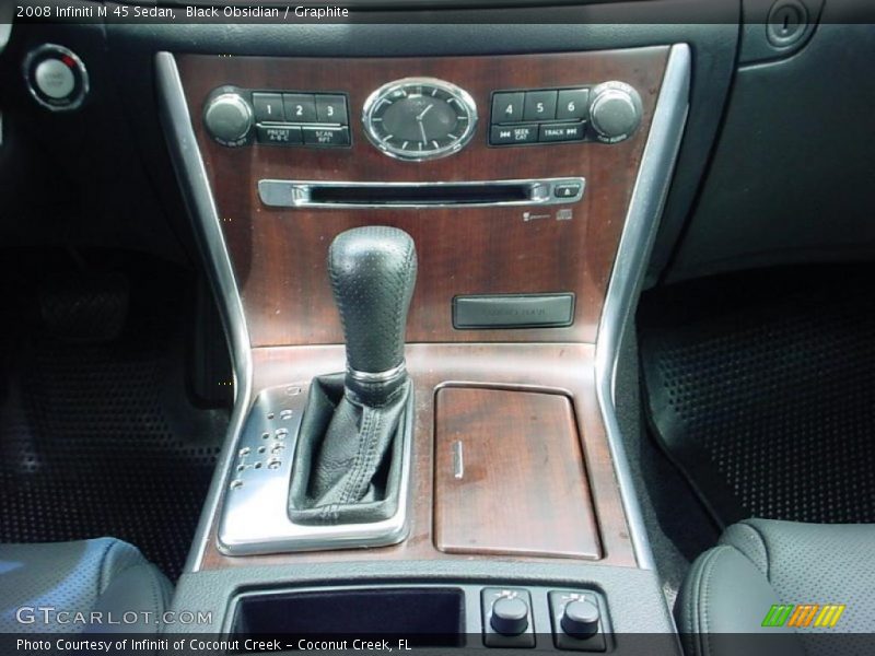 Black Obsidian / Graphite 2008 Infiniti M 45 Sedan