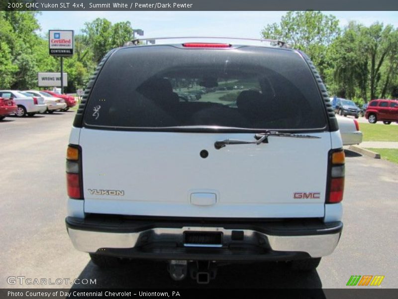 Summit White / Pewter/Dark Pewter 2005 GMC Yukon SLT 4x4