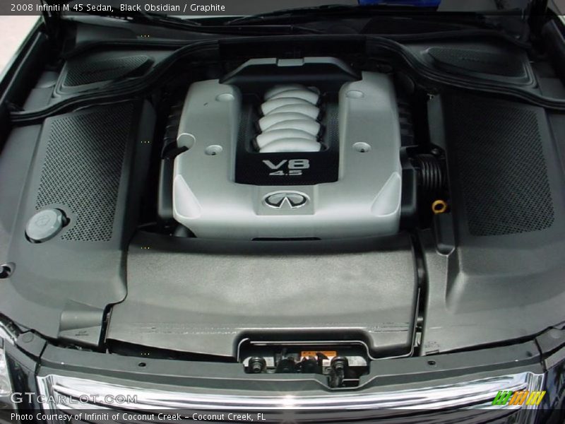 Black Obsidian / Graphite 2008 Infiniti M 45 Sedan