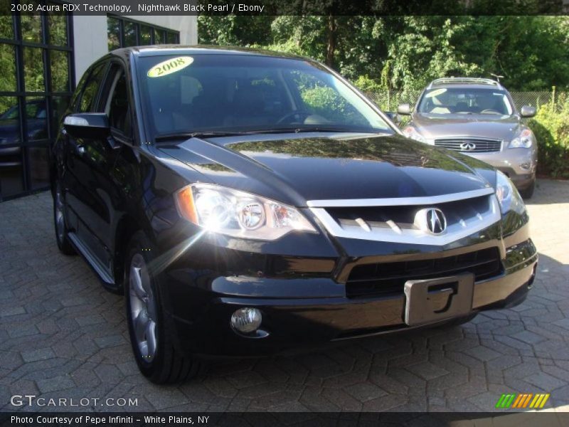 Nighthawk Black Pearl / Ebony 2008 Acura RDX Technology