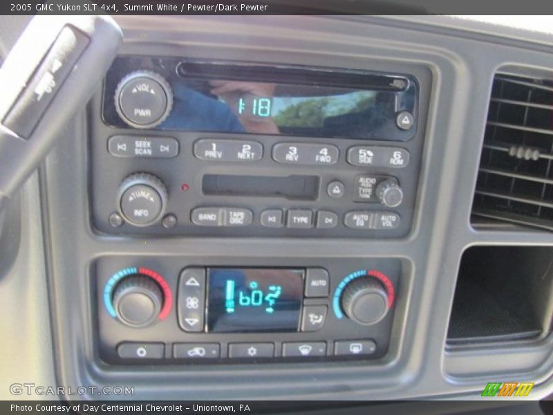 Summit White / Pewter/Dark Pewter 2005 GMC Yukon SLT 4x4