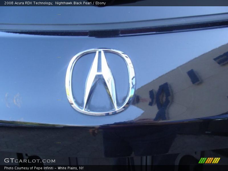 Nighthawk Black Pearl / Ebony 2008 Acura RDX Technology