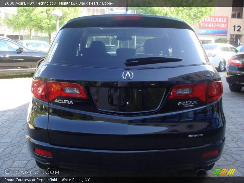 Nighthawk Black Pearl / Ebony 2008 Acura RDX Technology