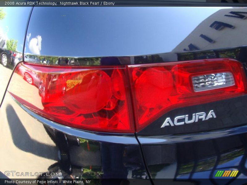 Nighthawk Black Pearl / Ebony 2008 Acura RDX Technology