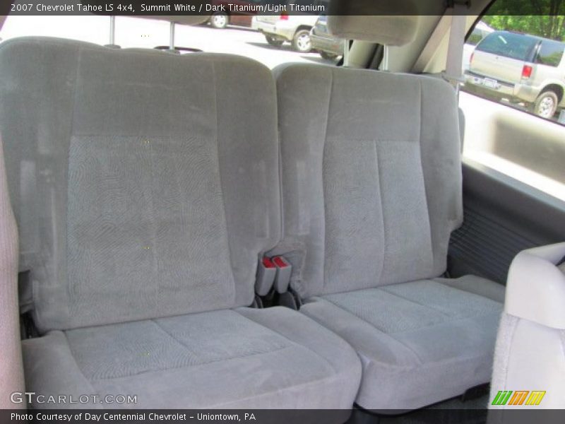 Summit White / Dark Titanium/Light Titanium 2007 Chevrolet Tahoe LS 4x4