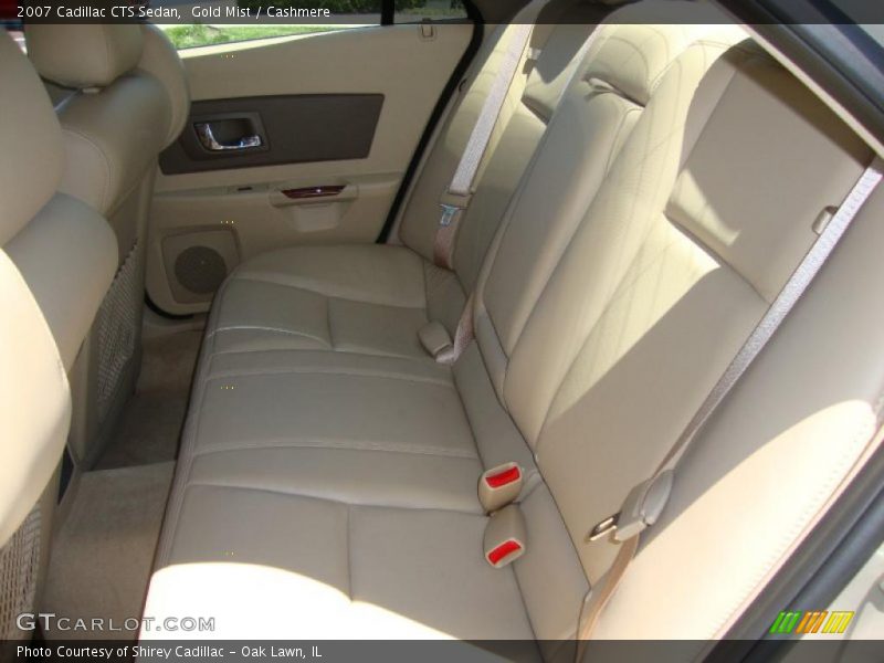 Gold Mist / Cashmere 2007 Cadillac CTS Sedan