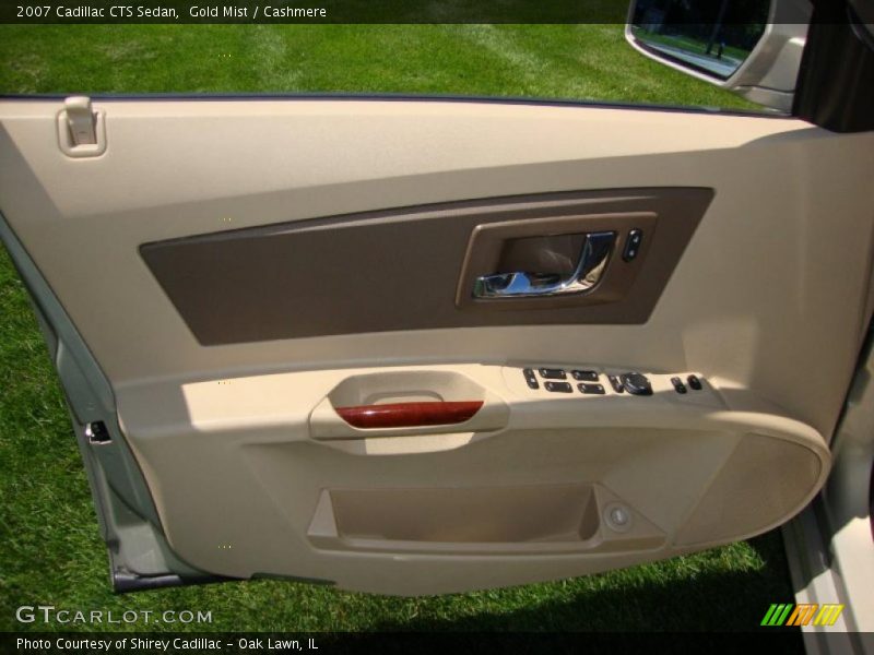 Gold Mist / Cashmere 2007 Cadillac CTS Sedan