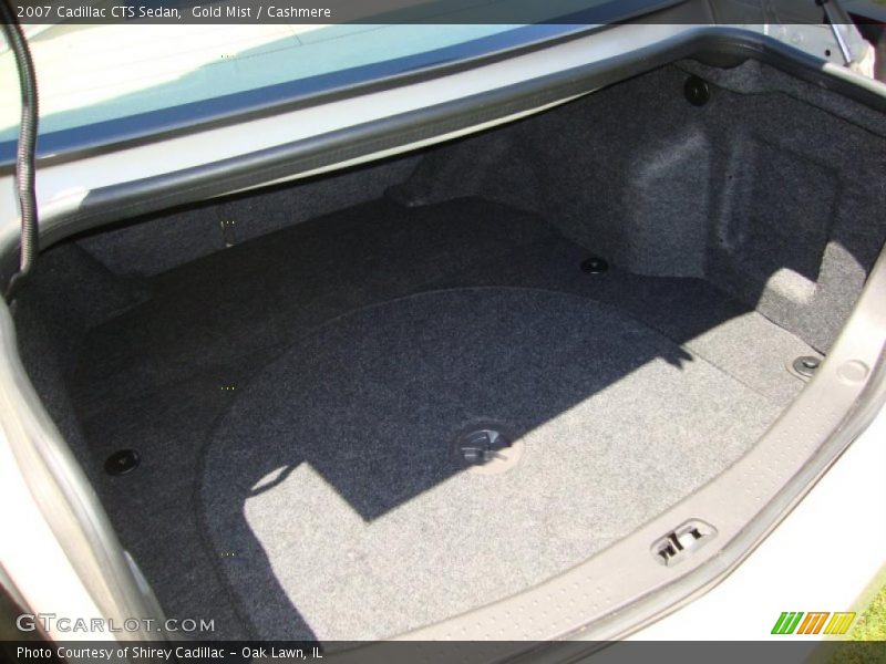 Gold Mist / Cashmere 2007 Cadillac CTS Sedan