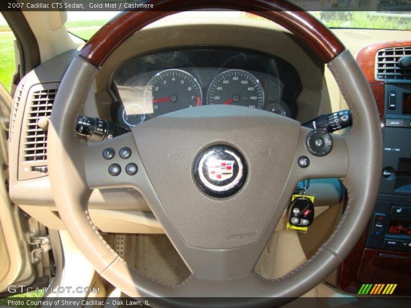 Gold Mist / Cashmere 2007 Cadillac CTS Sedan