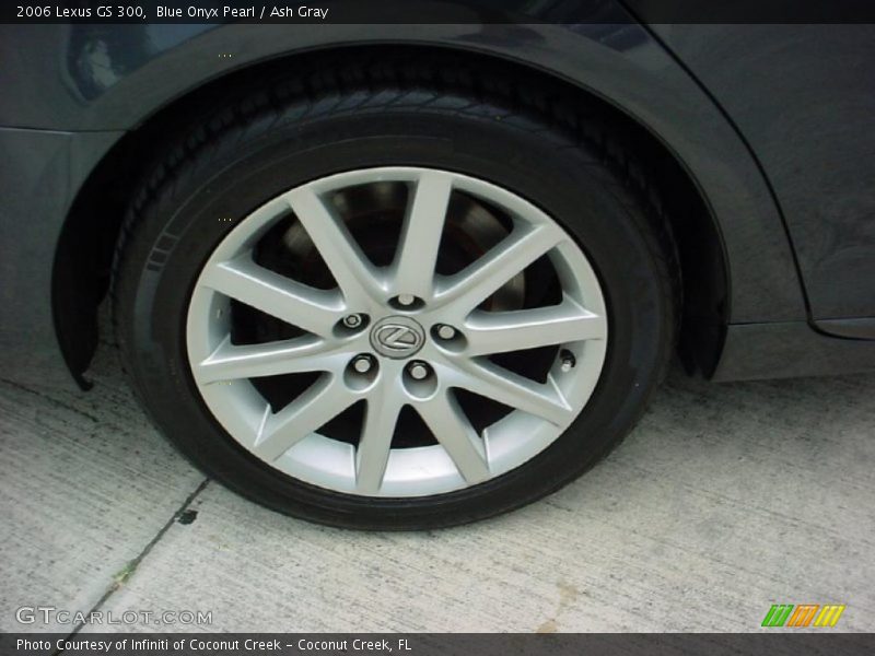 Blue Onyx Pearl / Ash Gray 2006 Lexus GS 300