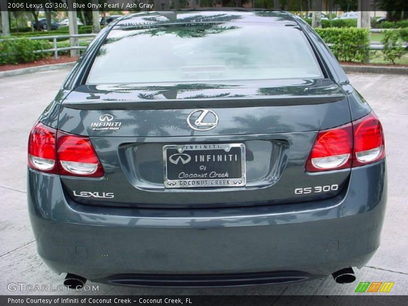 Blue Onyx Pearl / Ash Gray 2006 Lexus GS 300