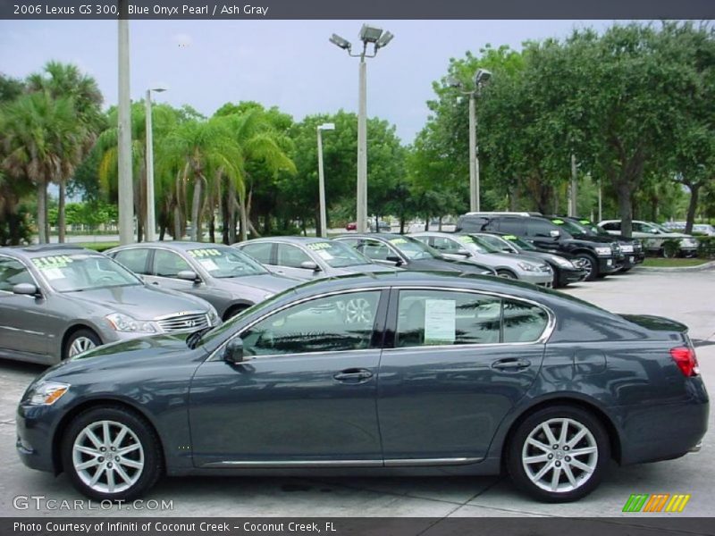 Blue Onyx Pearl / Ash Gray 2006 Lexus GS 300
