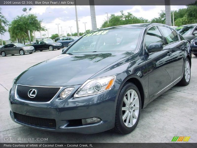 Blue Onyx Pearl / Ash Gray 2006 Lexus GS 300