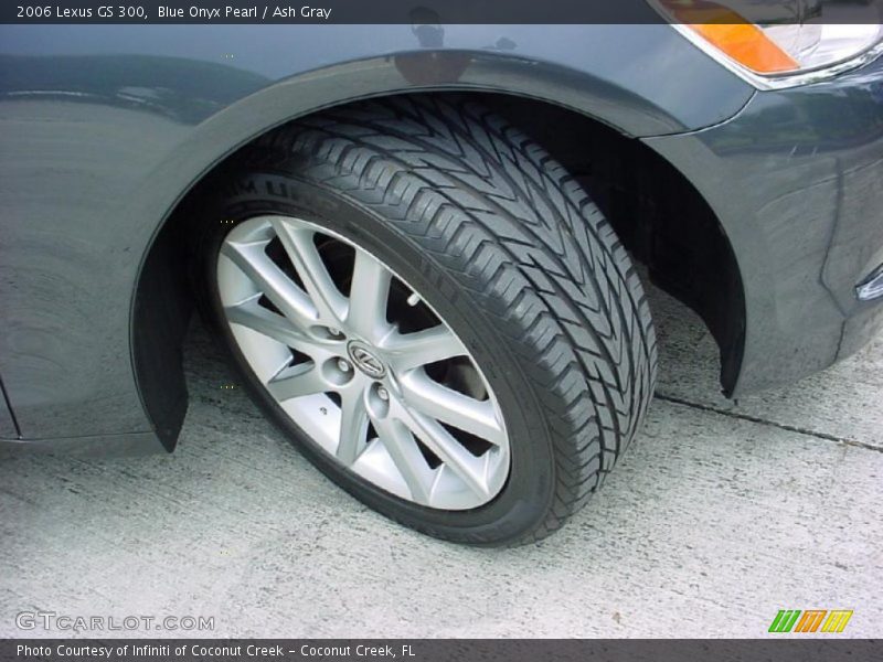 Blue Onyx Pearl / Ash Gray 2006 Lexus GS 300