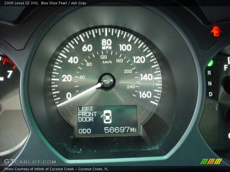 Blue Onyx Pearl / Ash Gray 2006 Lexus GS 300