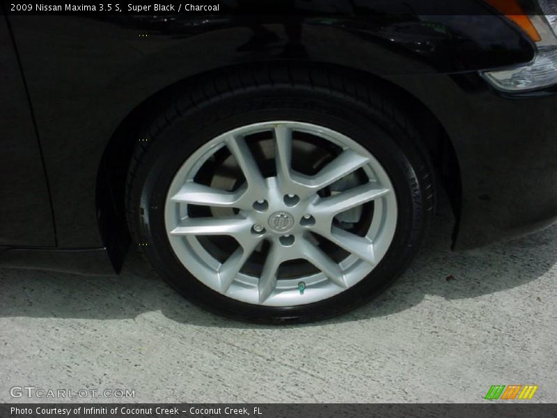 Super Black / Charcoal 2009 Nissan Maxima 3.5 S