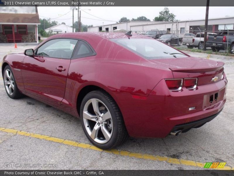 Red Jewel Metallic / Gray 2011 Chevrolet Camaro LT/RS Coupe