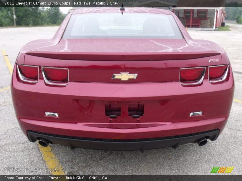 Red Jewel Metallic / Gray 2011 Chevrolet Camaro LT/RS Coupe