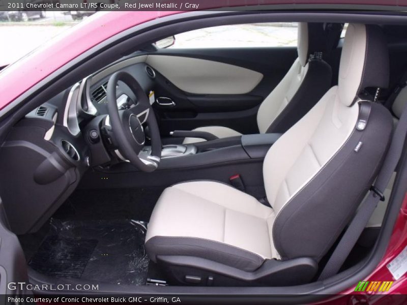 Red Jewel Metallic / Gray 2011 Chevrolet Camaro LT/RS Coupe