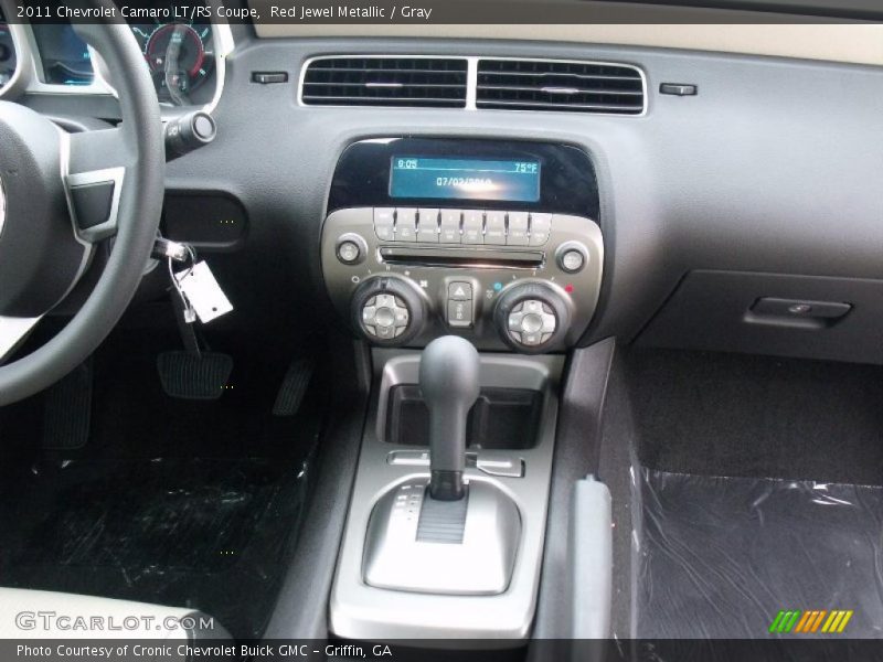 Red Jewel Metallic / Gray 2011 Chevrolet Camaro LT/RS Coupe